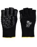 Перчатки "Вибрест" 1121-FC, антивибрационные, без верхних фаланг, хлопок,  неопрен