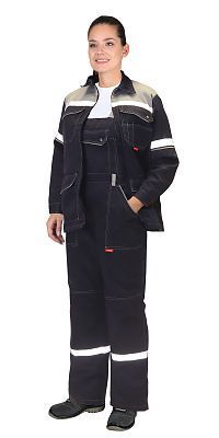  Костюм "МЕХАНИК" женский, куртка, полукомбинезон