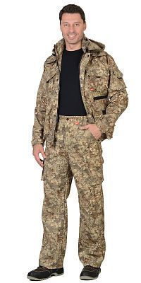  Костюм "Пума" куртка, брюки (тк. Грета 210) КМФ Памир