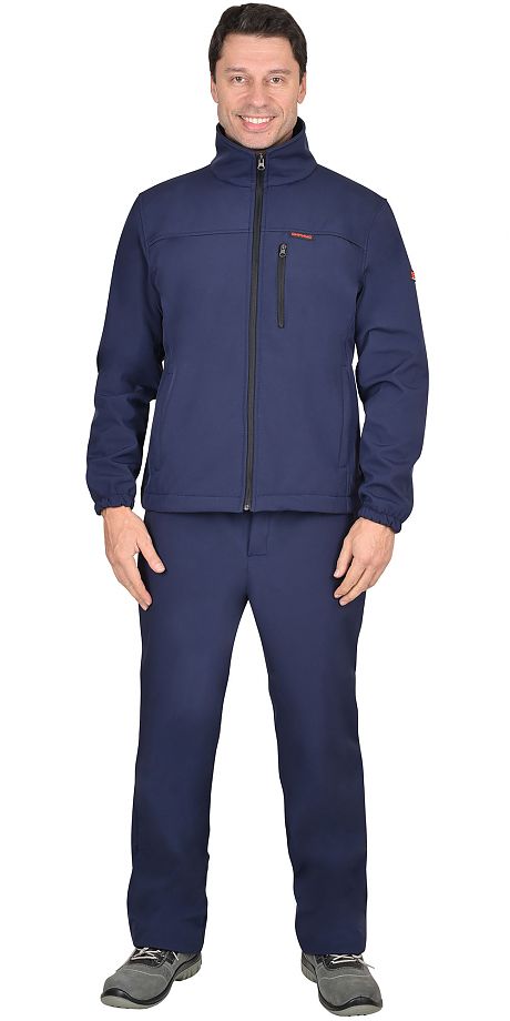  Костюм "Азов" синий софтшелл пл 350 г/кв.м