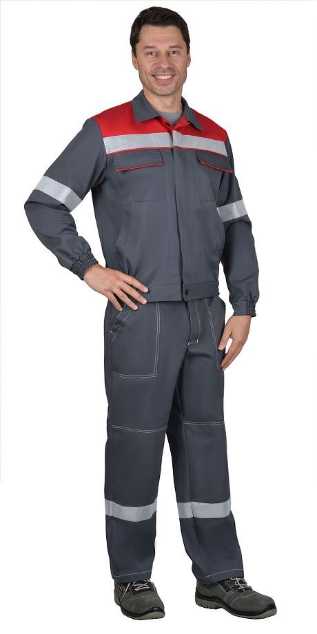  Костюм "Мегион" куртка кор., п/к из антистатической ткани с МВО