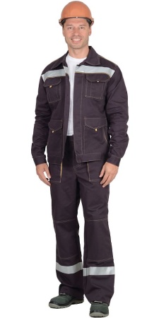 Купить Костюм "ТРОЯ" куртка, брюки 100% х/б, пл. 320 г/кв.м от 26775.00  тенге