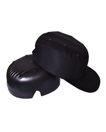 Купить Каскетка-бейсболка защитная черная ткань верха х/б 65%,п/э 35%, пл.200гр/м3 (уп.х10х60) от 910.00  тенге