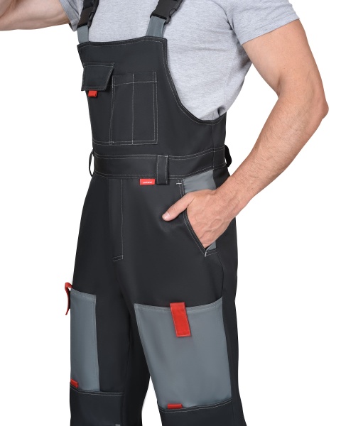 Купить Полукомбинезон "ФАВОРИТ-РОСС" темно-серый со светло-серым и красным от 11934.00  тенге