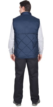 Купить Жилет "СИРИУС-ЕВРОПА" удлиненный (на подкладке флис) синий от 6570.00  тенге