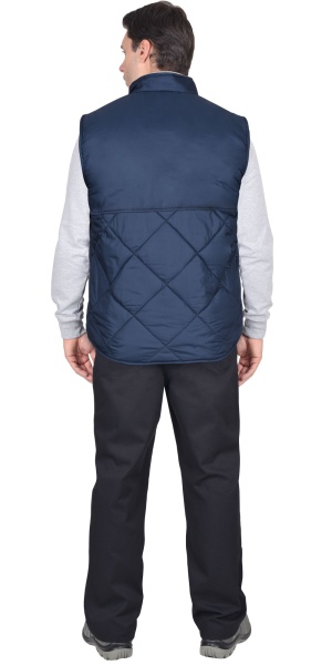 Купить Жилет "СИРИУС-ЕВРОПА" удлиненный (на подкладке флис) синий от 6570.00  тенге