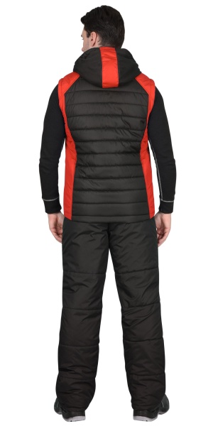 Купить Жилет "Урбан" черный с красным от 9051.00  тенге