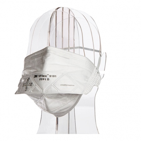 Купить Полумаска фильтрующая (респиратор) 3M VFlex 9101 от 230.00  тенге