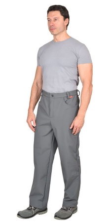 Купить Брюки "Азов" серый софтшелл пл 350 г/кв.м от 11235.00  тенге