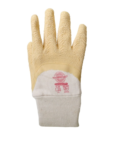 Купить Перчатки "Сандмен РЧ" (основа джерси, вспененное латексное покрытие) от 740.00  тенге