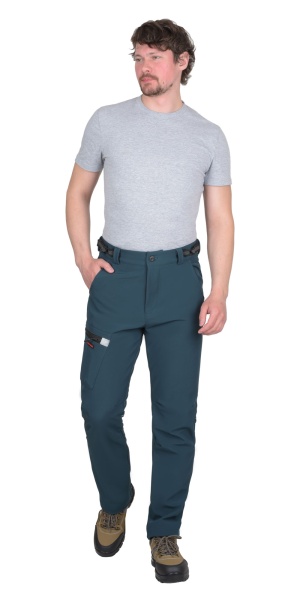 Купить Брюки "Спейс" софтшелл морская волна ТА от 11160  тенге