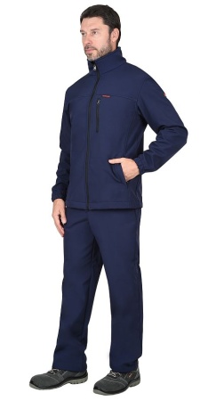 Купить Куртка "Азов" синий софтшелл пл 350 г/кв.м от 14805.00  тенге
