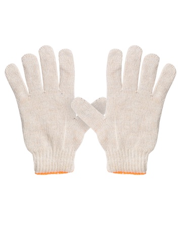 Купить Перчатки х/б кругловязаные ЛЮКС 7,5 класс, вес 48гр. от 120.00  тенге