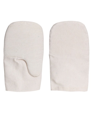 Купить Рукавицы х/б с двойным наладонником (двунитка апр. пл.235 гр/м2, двунитка апр. пл.235 гр/м2) от 195.00  тенге