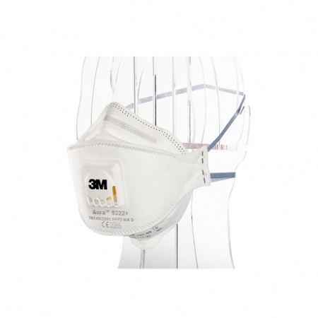 Купить Полумаска фильтрующая (респиратор) 3M 9322+ от 2281.00  тенге