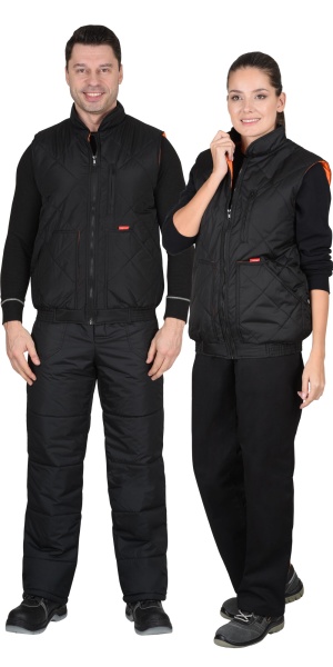  Жилет "ЕВРОПА" черный