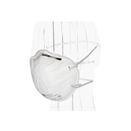 Купить Полумаска фильтрующая (респиратор) 3M 8101 от 312.00  тенге