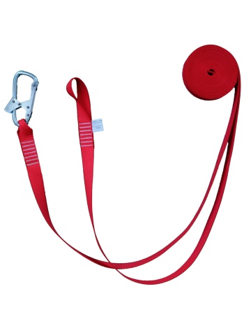 Купить Строп А из ленты 10 м с монтажным карабином и крепежной петлей  (х20) от 3940.00  тенге