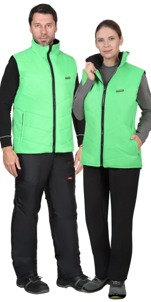  Жилет "АЛЫЙ" салатовый