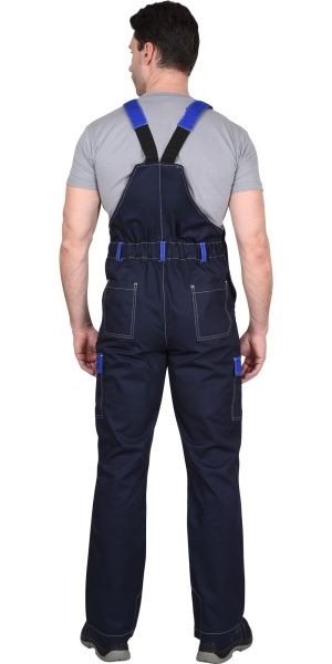 Купить Костюм "СИРИУС-Карат" куртка, п/к васильковый с синим 80% х/б, МВО пл. 255 г/кв.м от 14551.00  тенге