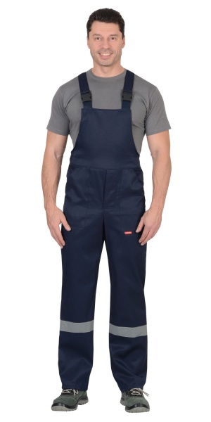 Купить Костюм "Стройград" куртка, п/к синий с васильковым СОП 50мм от 7980.00  тенге