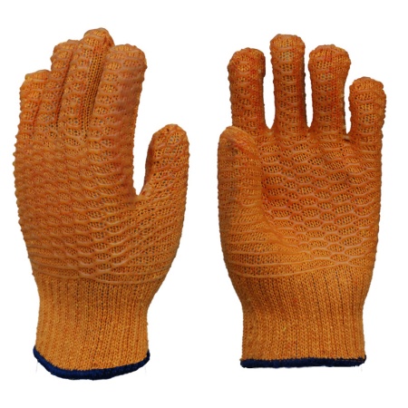 Купить Перчатки "Захват", VL-16, Хлопок/полиэфир 7кл, силиконовая сетка от 647.00  тенге