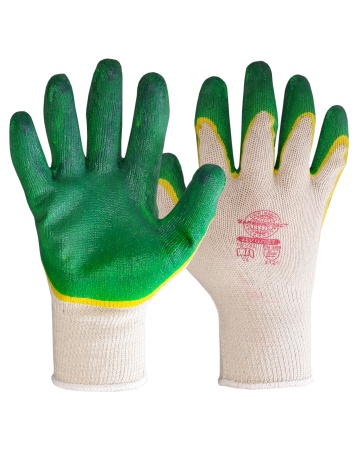 Купить Перчатки "Дуолат" (хлопок+высококачественное двойное латексное покрытие) от 420.00  тенге