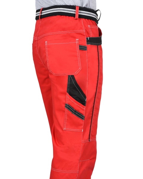 Купить Брюки "Престиж" красные с черным тк. Rodos (245гр.кв.м) от 13668.00  тенге