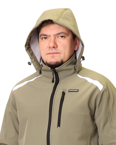 Купить Куртка "Спейс" софтшелл олива от 25095.00  тенге