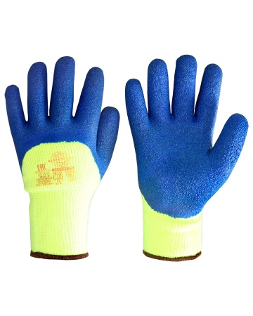 Купить Перчатки утепленные "АКРИЛАТ РЧ" (акрил 7-й кл.вязки, латексное покрытие 3/4 поверхности) от 1220.00  тенге