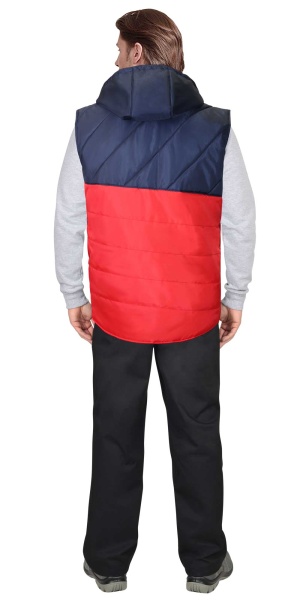 Купить Жилет "ЭЛЬБРУС" красный с темно-синим от 6035.00  тенге
