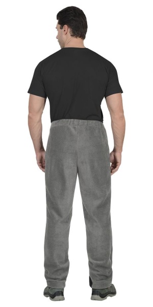 Купить Брюки флисовые "Актив" серый с черным флис пл. 280 г/кв.м от 5866.00  тенге