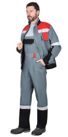 Купить Костюм "ВИВАТ" куртка, полукомбинезон, 100% х/б, пл. 270 г/кв.м от 18688.00  тенге