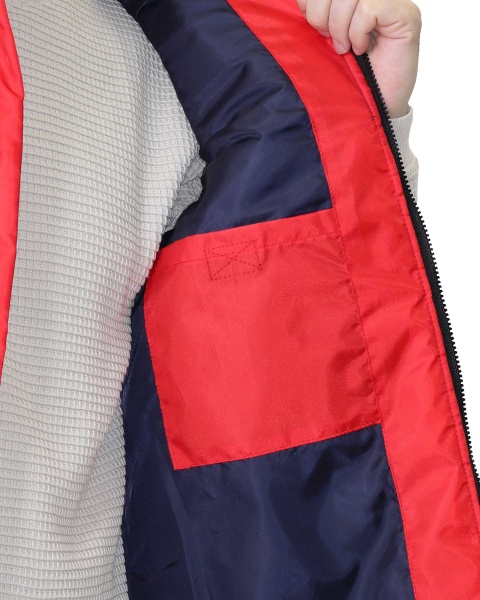 Купить Жилет "ЭЛЬБРУС" красный с темно-синим от 6035.00  тенге