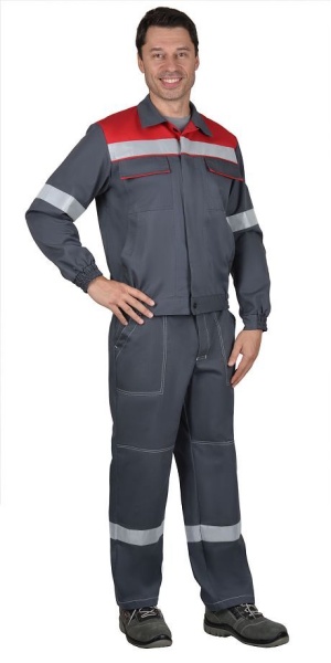  Костюм "Мегион" куртка кор., п/к из антистатической ткани с МВО