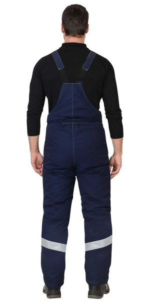 Купить Костюм "СИРИУС-НАВИГАТОР" зимний: куртка кор., п/к, синий с лимонным и СОП от 24880.00  тенге