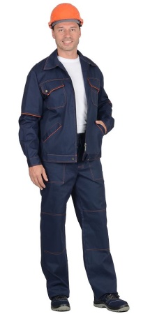 Купить Костюм "ПРОФИ-2" куртка, брюки 100% х/б, пл. 210 г/кв.м от 14595.00  тенге