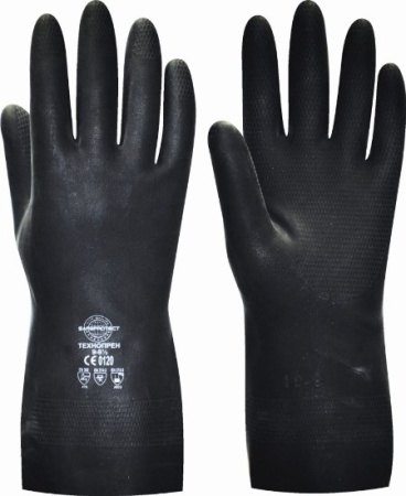 Купить Перчатки "ТЕХНОПРЕН"  хлопковый слой, толщ.0,75мм,дл.330мм.) от 910.00  тенге