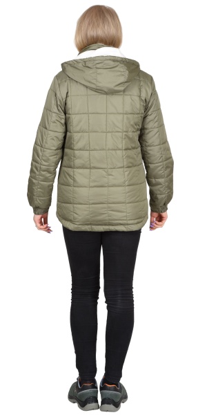 Купить Куртка "ПРАГА-Люкс" женская,  оливковая (ЧЗ) тк.Дюспо от 8040  тенге