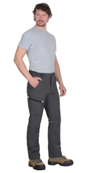 Купить Брюки "Спейс" софтшелл т.серые от 19530.00  тенге