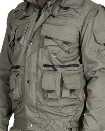 Купить Костюм "Тигр" куртка, брюки (тк. Rodos 245) Оливковый от 23760.00  тенге