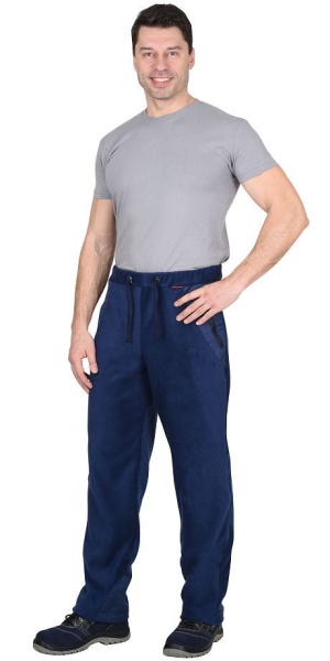  Брюки флисовые "Актив" темно-синий пл 280 г/кв.м