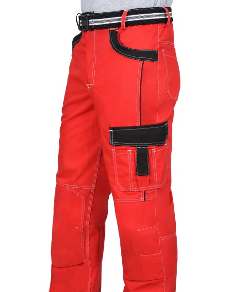 Купить Брюки "Престиж" красные с черным тк. Rodos (245гр.кв.м) от 13668.00  тенге