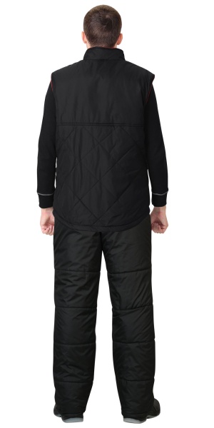 Купить Жилет "СИРИУС-ЕВРОПА" удлиненный (на подкладке флис) черный от 6660.00  тенге