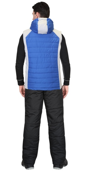 Купить Жилет "Урбан" васильковый с жемчужным от 7794.00  тенге