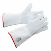 Перчатки ANSELL EDGE 48-216 из спилка с крагами