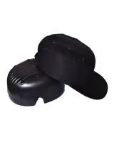 Каскетка-бейсболка защитная черная ткань верха х/б 65%,п/э 35%, пл.200гр/м3 (уп.х10х60)