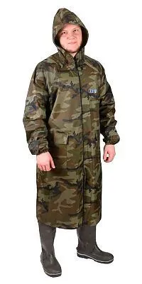  Плащ влагозащитный Hunter WPL (225 гр./м2) КМФ