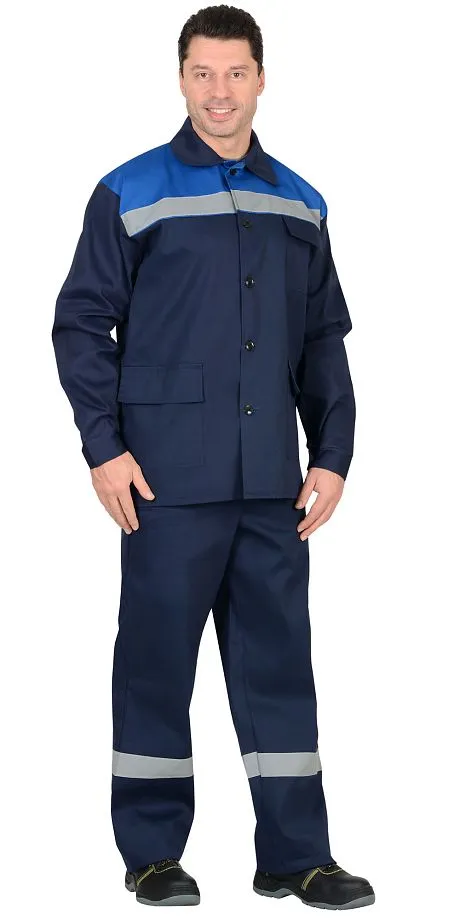  Костюм "ПРОИЗВОДСТВЕННИК" куртка, брюки 100% х/б, пл. 210 г/кв.м