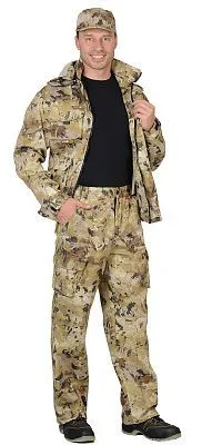  Костюм "Пума" куртка, брюки (тк. Грета 210) КМФ Саванна